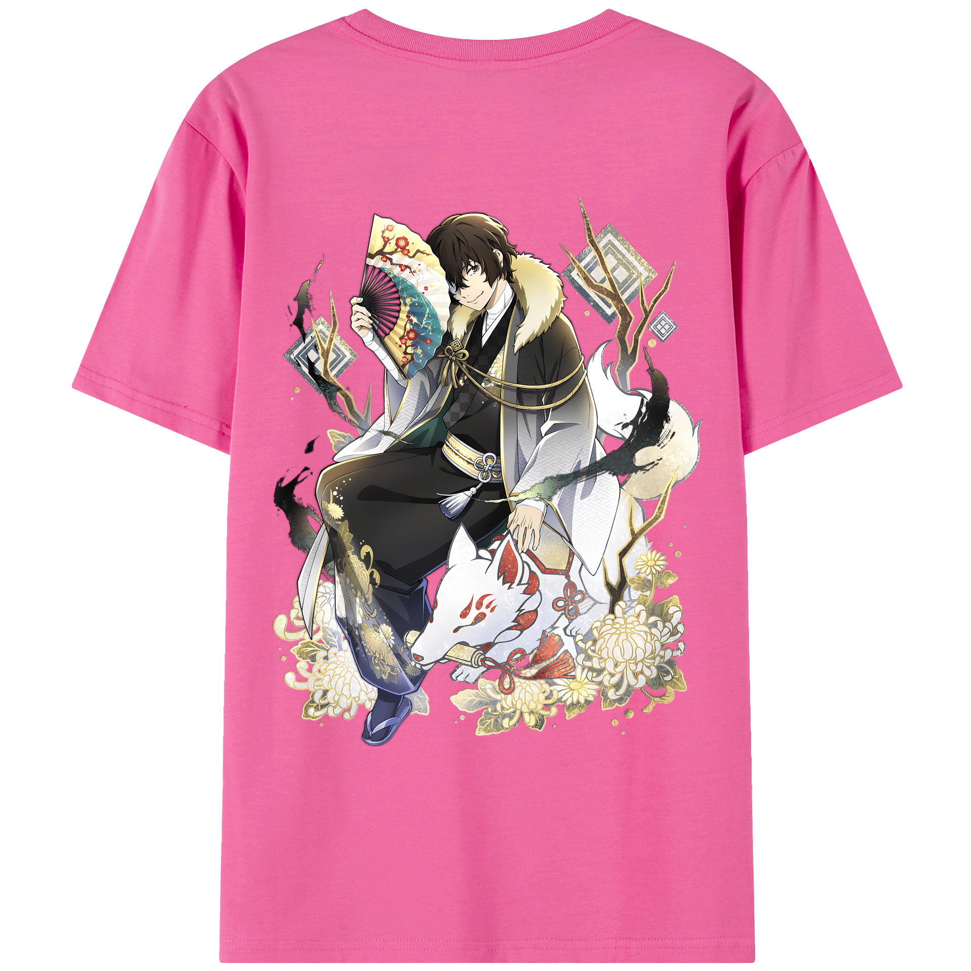 （画像用） 文豪ストレイドッグス Bungo Stray Dogs レディース半袖Tシャツ(バックプリント)